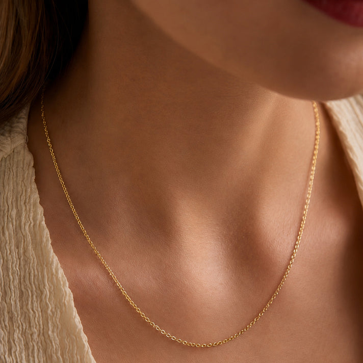 Maestro Collection - 9K Yellow Gold 2MM Necklace with Spring Ring Clasp 20 Inch 8481195 2