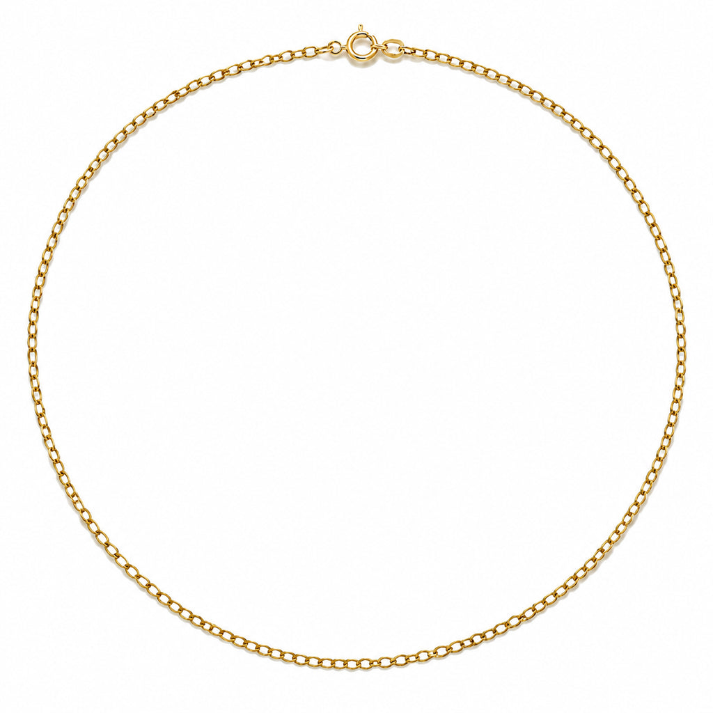 Maestro Collection - 9K Yellow Gold Necklace (Size - 20) with Spring Ring Clasp. Gold Wt 2.01 Gms_8481195_3