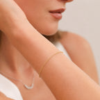 Maestro Collection - 9K Yellow Gold Bracelet (Size - 7.5) with Spring Ring Clasp_8481196_1