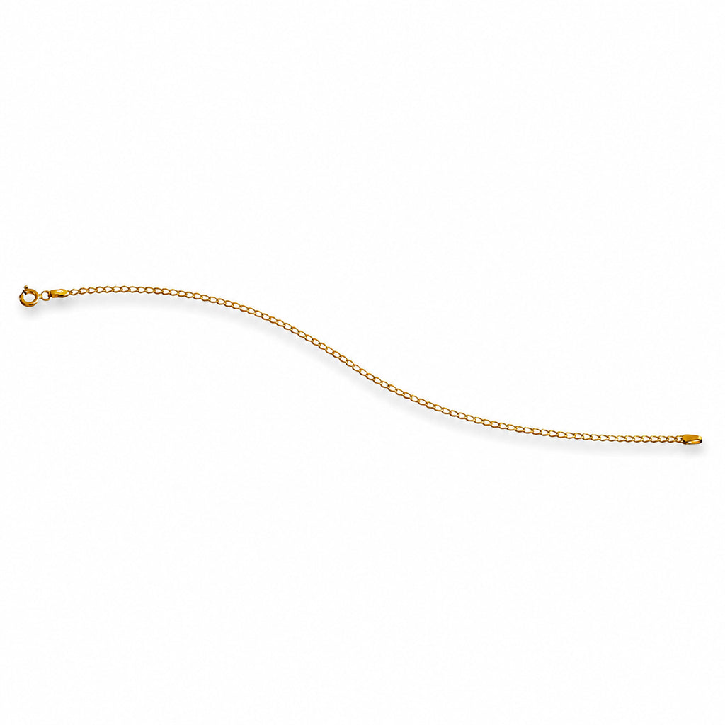 Maestro Collection - 9K Yellow Gold Bracelet (Size - 7.5) with Spring Ring Clasp_8481196_3