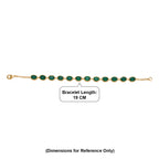 Verde Onyx Linking Bracelet (Size - 7.5) with Lobster Clasp 13.94 Ct._8481579_4