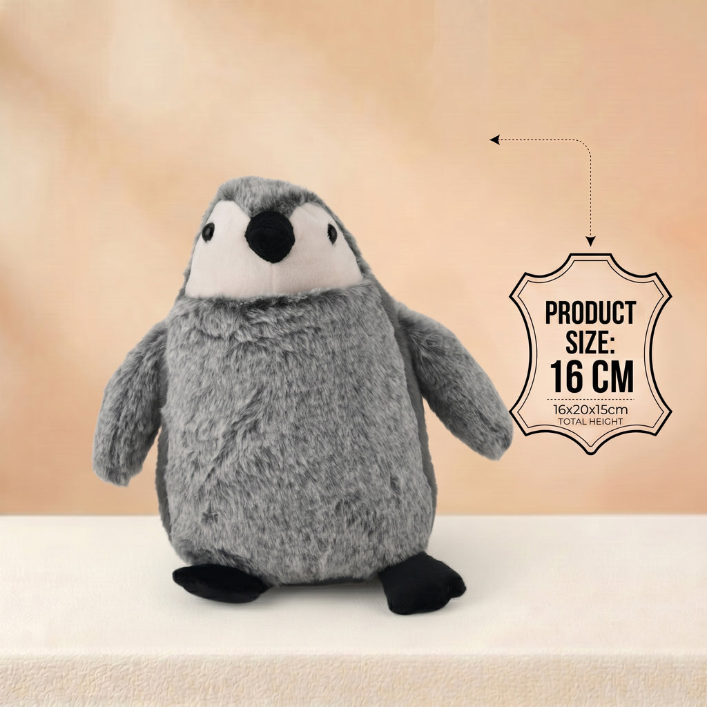 LIVMORE Decorative Plush Cat Door Stopper - Anti-Slam & Lockout Protection & Pinch-Free Safety (16x20x15 cm) - Grey_8481611_3