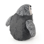 LIVMORE Decorative Plush Cat Door Stopper - Anti-Slam & Lockout Protection & Pinch-Free Safety (16x20x15 cm) - Grey_8481611_7