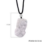 White Jade Adjustable Pixiu Necklace with Cotton Thread (Size - 28) 125.00 Ct._8482331_6