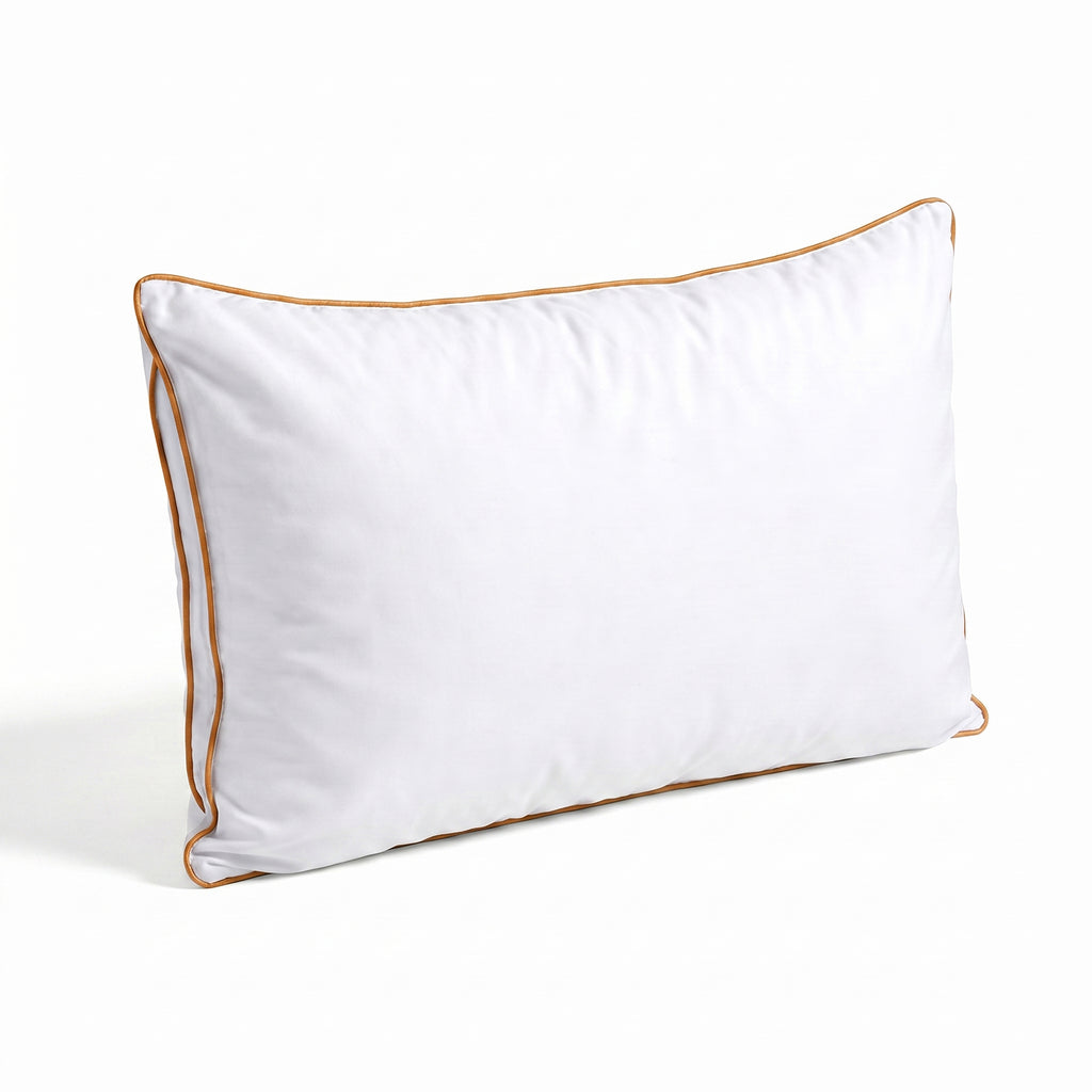 LIVMORE Patterned Pillow (Size 50x1 cm) - Gold_8483080