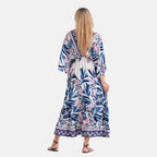 La Marey Mixed Print Elastic Waist Maxi Dress (One Size) - Multi Colour._8483257_2
