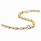 EverTrue - Natural White Diamond Linking Bracelet (Size - 7.5) with Lobster Clasp in Yellow_8484038_4