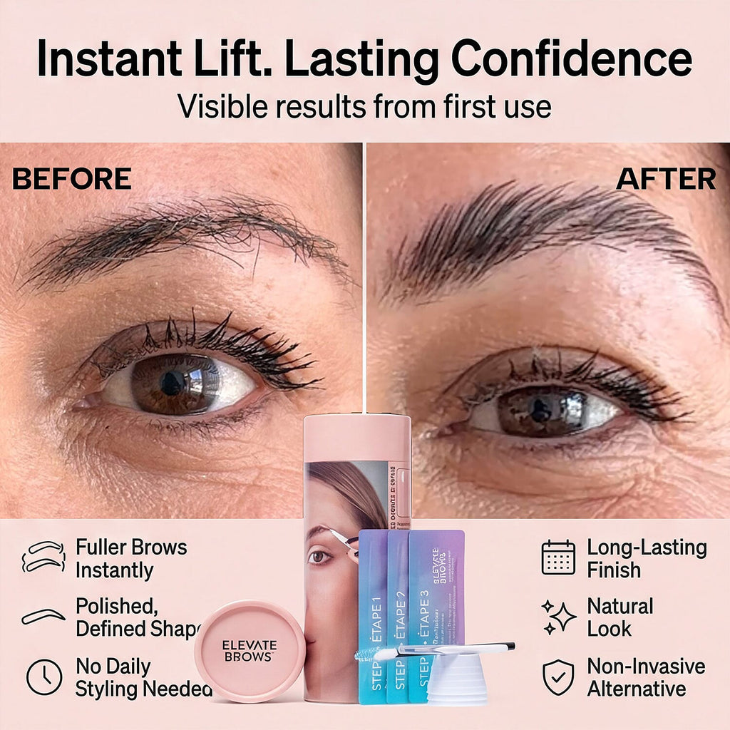 Elevate Brows - The Original DIY Brow Lamination Kit, Thio and Ammonia Free