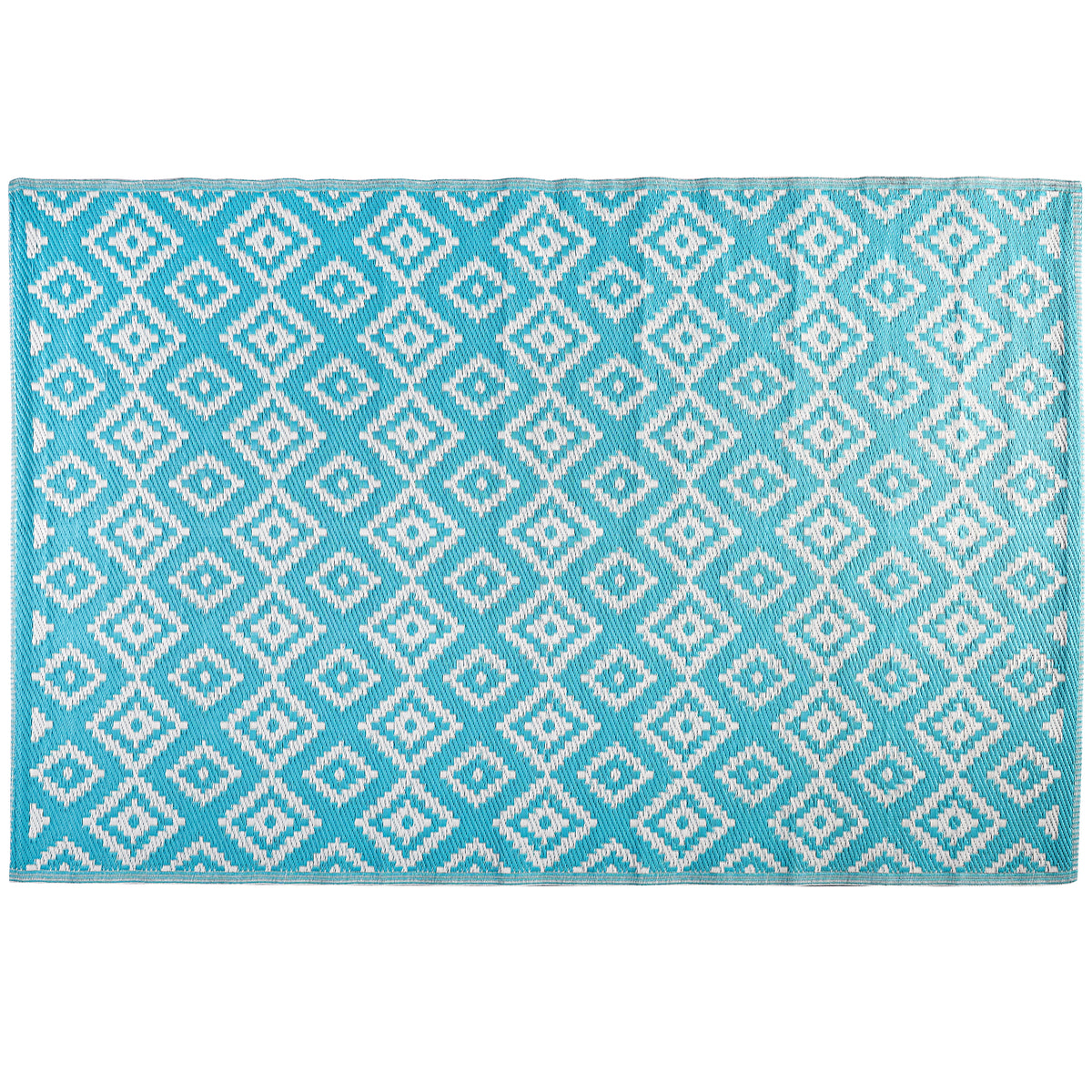 Livmore Indoor/Outdoor Rug 440 Gsm Mat (Size 120x180 Cm) - Aqua V32514368 0