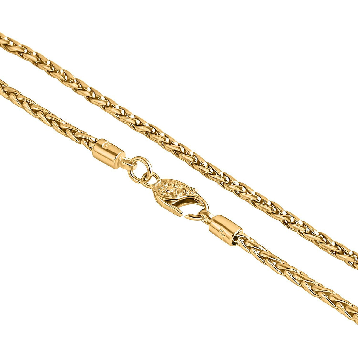 BIGGEST CLEARANCE BALI DEAL - -D'Joy 22K Vermeil Yellow Gold Plated Sterling Silver Padian Necklace (Size - 20) with Clasp 8484478 3
