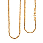 BIGGEST CLEARANCE BALI DEAL - D'Joy 22K Vermeil Yellow Gold Plated Sterling Silver Borobudur Necklace (Size - 20) with Lobster Clasp,_8484494