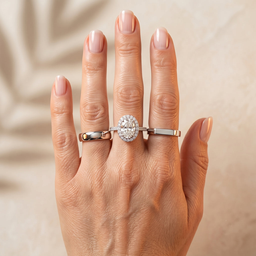 Luxuriant - 950 Platinum SGL Certified Lab Grown Diamond Ring 4.80 Ct, Platinum Wt. 7.00 Gms_8485302_2