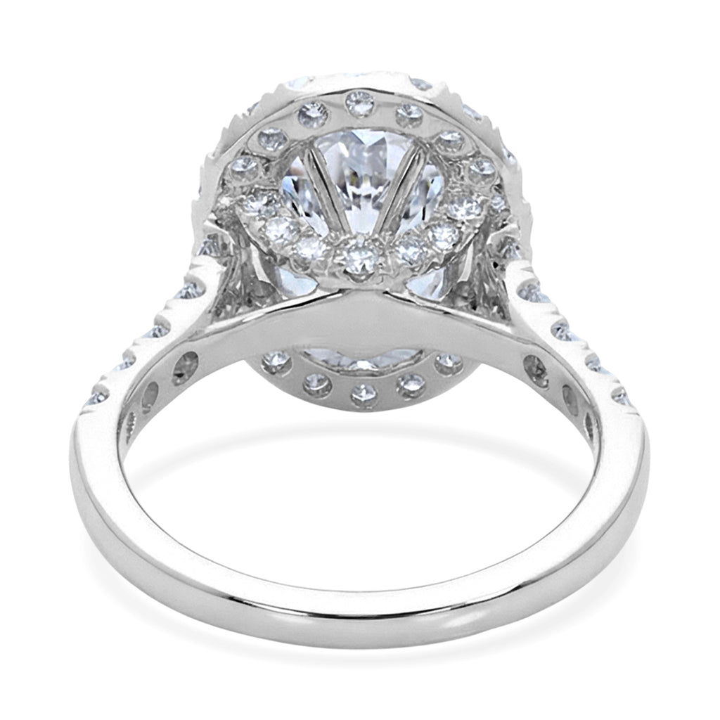 Luxuriant - 950 Platinum SGL Certified Lab Grown Diamond Ring 4.80 Ct, Platinum Wt. 7.00 Gms_8485302_4