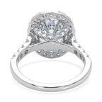 Luxuriant - 950 Platinum SGL Certified Lab Grown Diamond Ring 4.80 Ct, Platinum Wt. 7.00 Gms_8485302_4