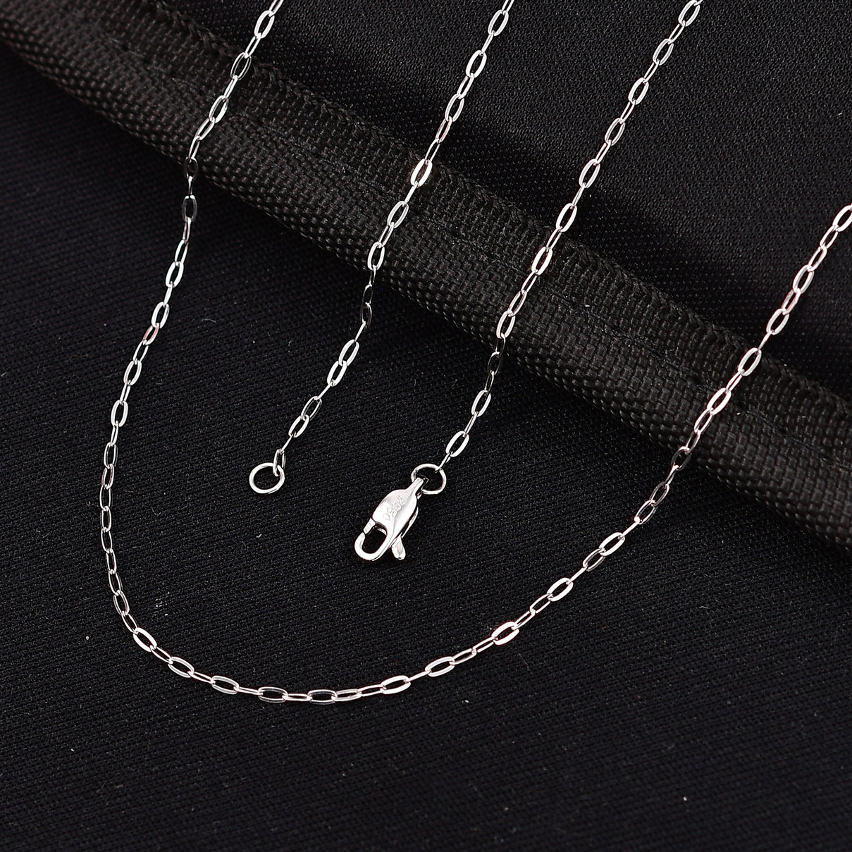 Rhapsody 950 Platinum Paper Clip Necklace  (Size - 20), Platinum Wt. 2.50 Gms 8486203 1