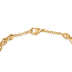 EverTrue Bronzella Collection - Motif Linked Bracelet (Size - 7.5) in 18K Yellow Gold Plating_8486297_3