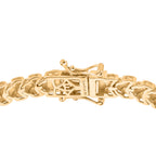 EverTrue Bronzella Collection - Fancy Linked Bracelet (Size - 7.5) in 18K Yellow Gold Plating_8486298_3
