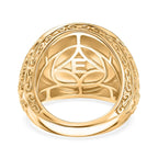 EverTrue Bronzella Collection - Royal Filigree Dome Ring in 18K Yellow Gold Plating_8486436_4
