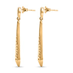 EverTrue Bronzella Collection - Dangling Earring with Push Back in 18K Gold Plating_8486450_3