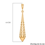 EverTrue Bronzella Collection - Dangling Earring with Push Back in 18K Gold Plating_8486450_5