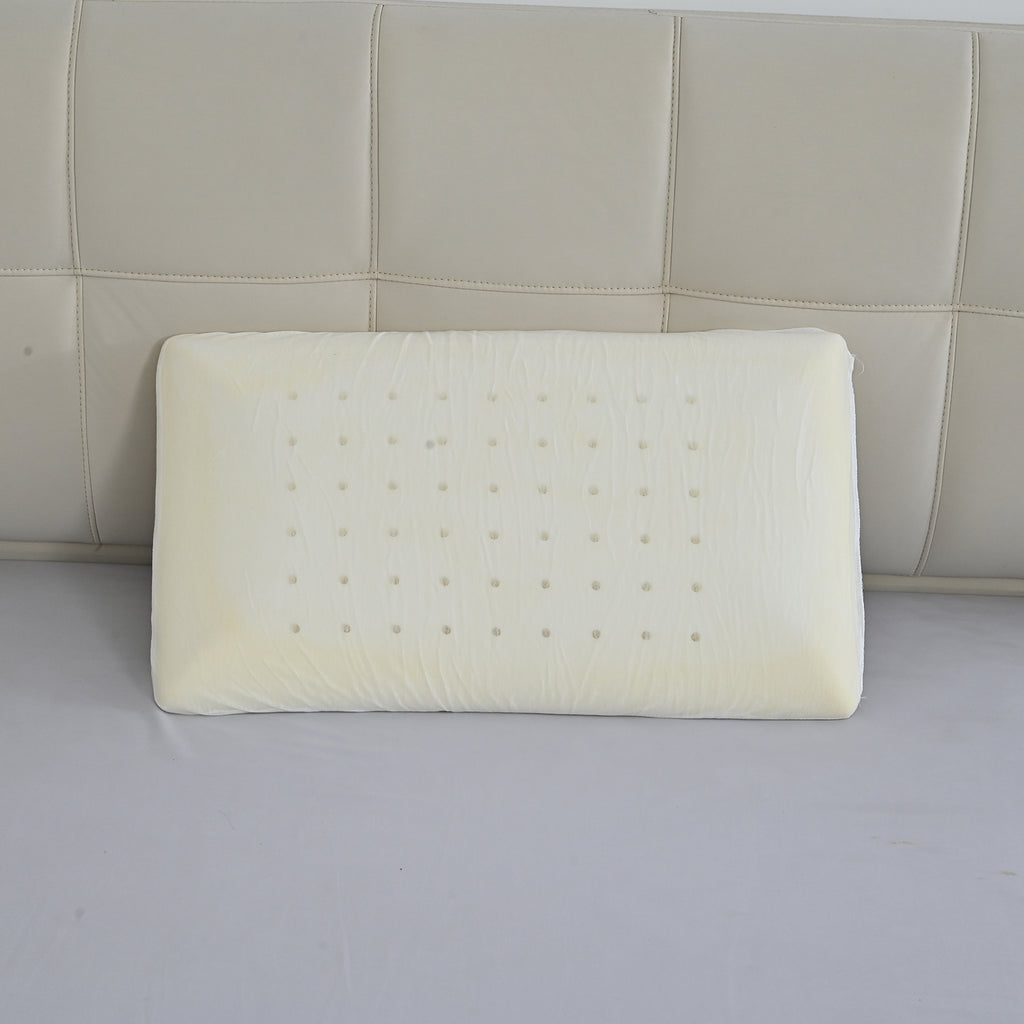Memory Foam Aroma Lavender Infused Pillow - Breathable - Aroma Lasts 2-4 Months (Size 70x40x10 cm) - White_8486565_1