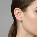 White Topaz Solitaire Earring with Push Back in Platinum Overlay Sterling Silver 1.26 Ct._8498243_1