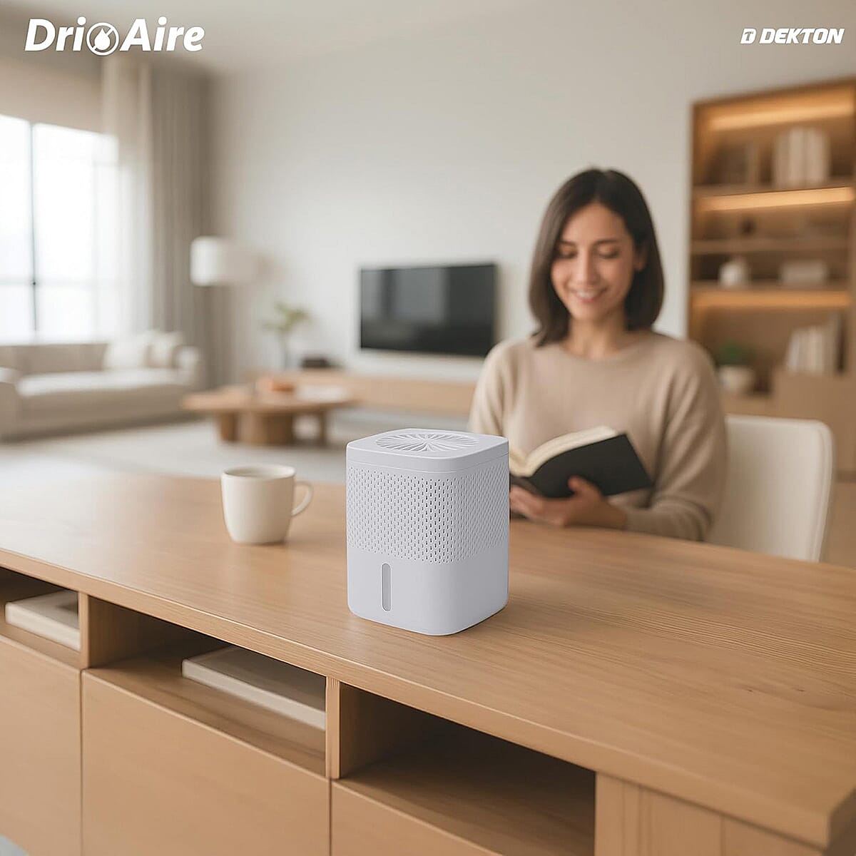 Premium Moisture Absorber White - 1.2L Capacity Dehumidifier with 2 x 700g Refills for Caravans, Cupboards and Bathrooms 8498693 7