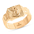 Gold Legacy Collection - 9K Yellow Gold Dragon Signet Ring_8499190
