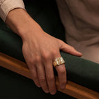 Gold Legacy Collection - 9K Yellow Gold Dragon Signet Ring_8499190_3
