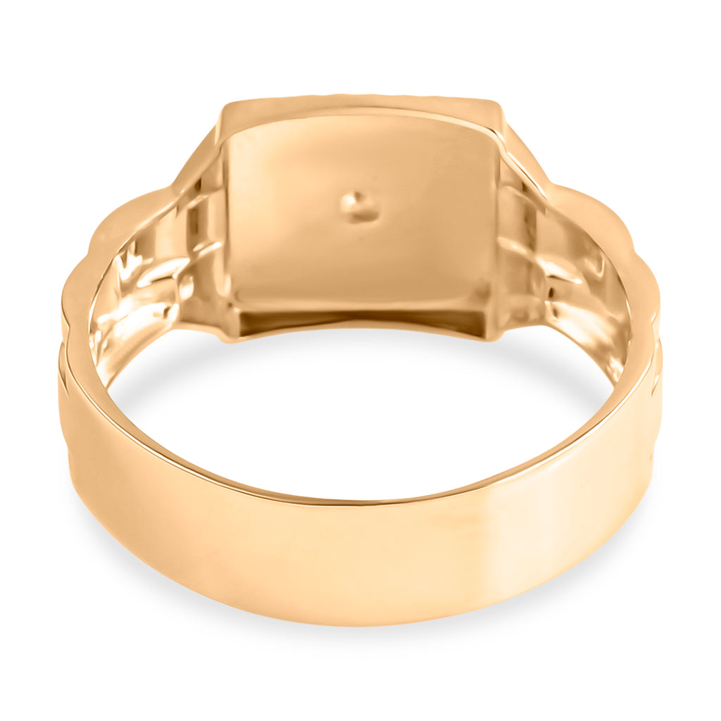 Gold Legacy Collection - 9K Yellow Gold Dragon Signet Ring_8499190_4