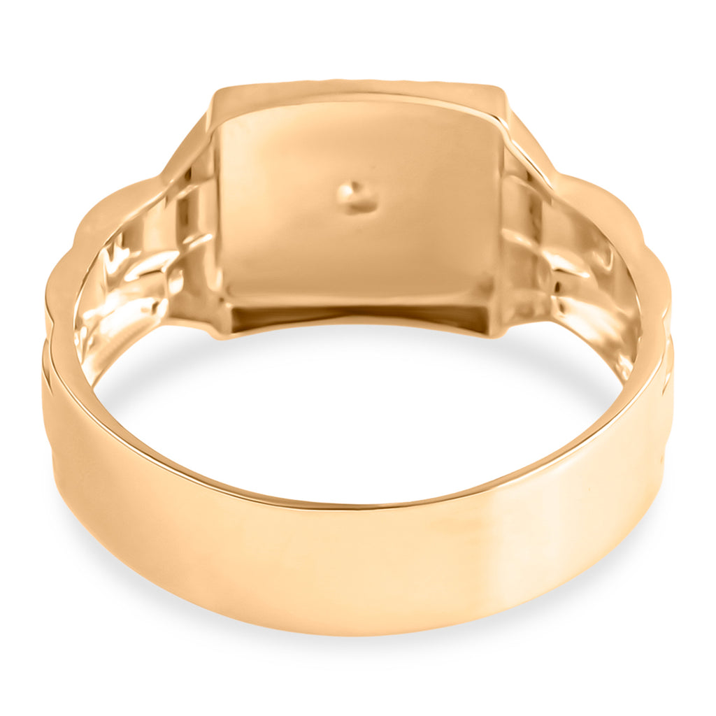 Gold Legacy Collection - 9K Yellow Gold Dragon Signet Ring_8499190_6