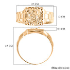 Gold Legacy Collection - 9K Yellow Gold Dragon Signet Ring_8499190_7
