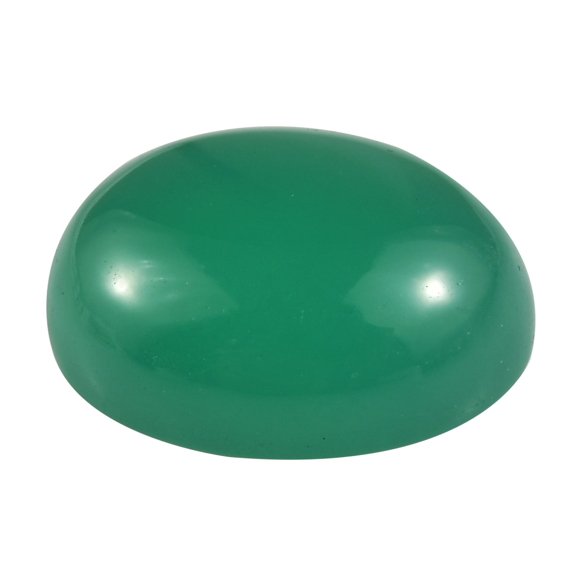 Green Onyx Oval Cut Cut 11X9 mm Gemstone, 3.88 Ct 8499233 2