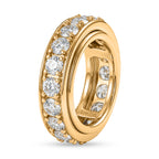 EverTrue - White Cubic Zirconia Eternity Band Ring in Yellow Gold Tone 8.30 Ct._8499309_3