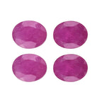 Set Of 4 Raipur Ruby Oval Cut Cut 5X4 mm Gemstone, 1.93 Ct_8499385
