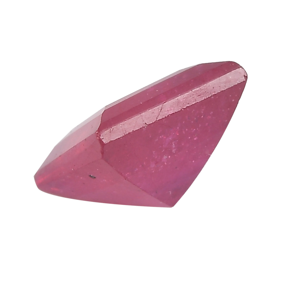 Fissure Filled Ruby Square 5 mm Gemstone, 0.90 Ct 8499663 1