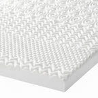 LIVMORE 7 Zone 4cm Deep Memory Foam Lavender Infused Mattress Topper (King Size 150x4 cm)_8499806_1