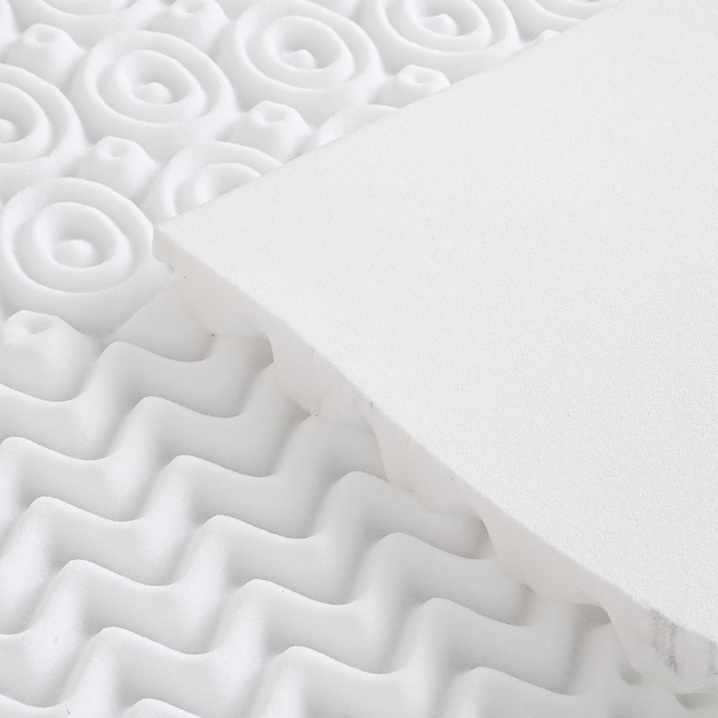 LIVMORE 7 Zone 4cm Deep Memory Foam Lavender Infused Mattress Topper (King Size 150x4 cm)_8499806_4