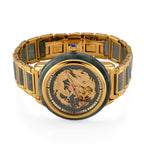 William Hunt Limited Edition Hand Assembled Type A Natural Jadeite Automatic 5ATM WR 3D Dragon Dial Unisex Watch 90.10 Ct (43MM Case)_8500549_4