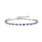 EverTrue - Tanzanite Tennis Bracelet (Size - 7+2 Ext) with GB Lock Box 3.20 Ct._8500695