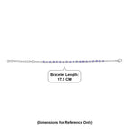 EverTrue - Tanzanite Tennis Bracelet (Size - 7+2 Ext) with GB Lock Box 3.20 Ct._8500695_4