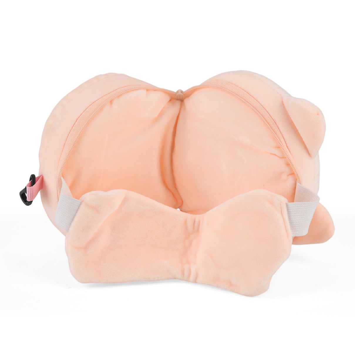2-in-1 Pig Pattern Eye Mask &amp; Neck Pillow Duo - Peach V32359396 5