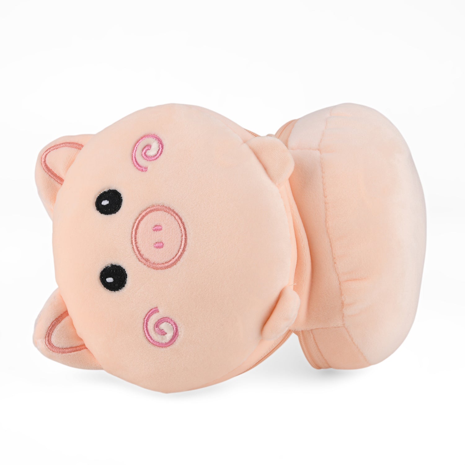 2-in-1 Pig Pattern Eye Mask &amp; Neck Pillow Duo - Peach V32359396 7