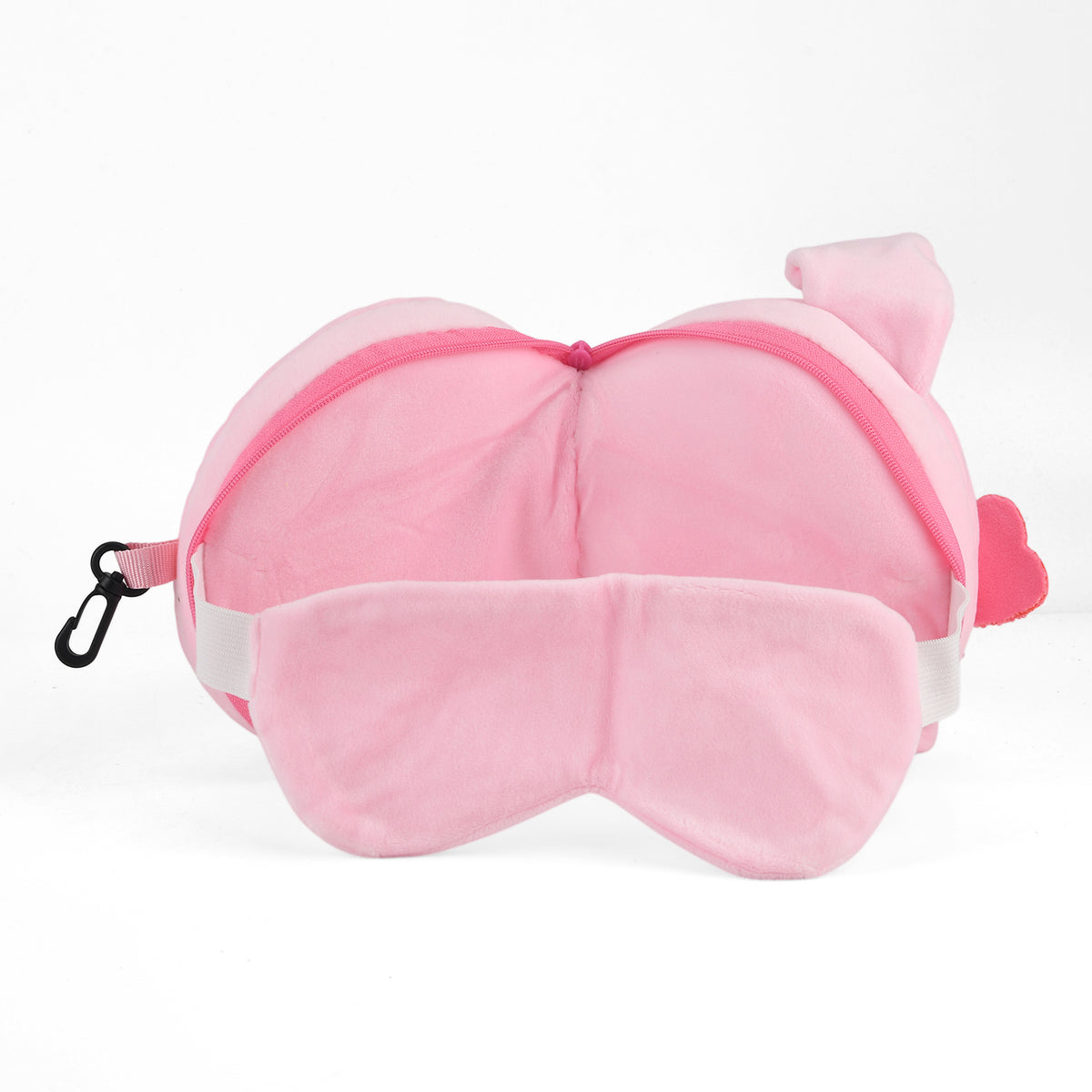 2-in-1 Rabit Pattern Eye Mask &amp; Neck Pillow Duo - Pink V32699877 5