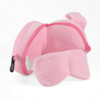 2-in-1 Rabit Pattern Eye Mask & Neck Pillow Duo - Pink_8500989_5