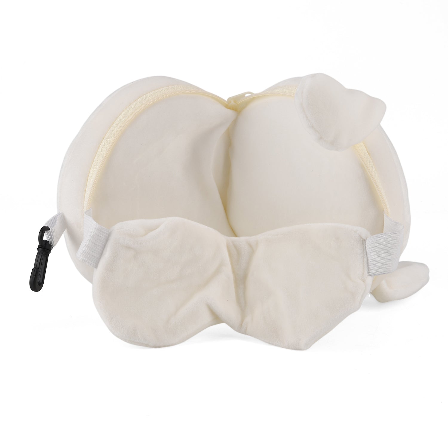 2-in-1 Dog Pattern Eye Mask &amp; Neck Pillow Duo - White V32356101 5