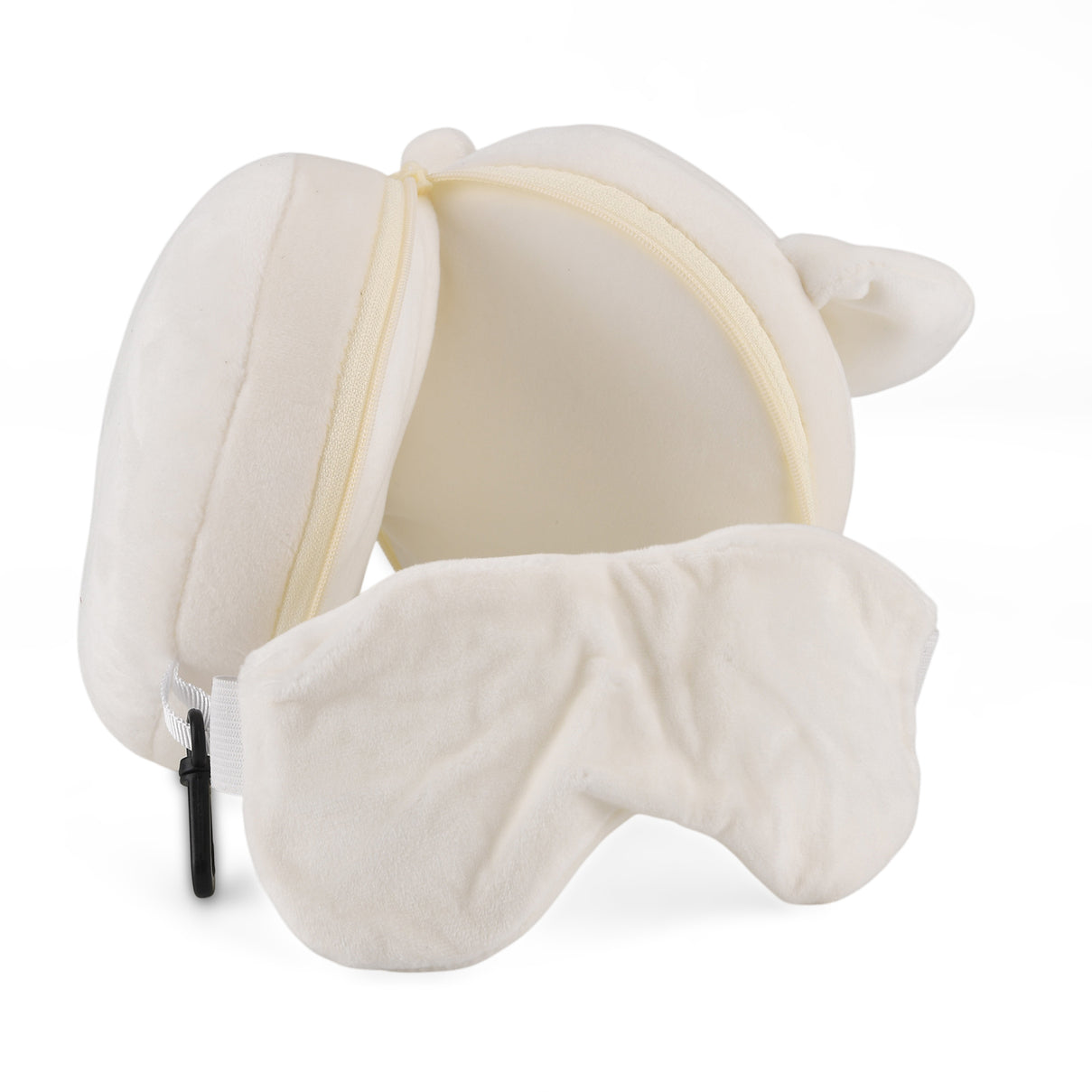2-in-1 Dog Pattern Eye Mask &amp; Neck Pillow Duo - White V32489195 6