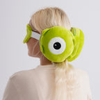 2-in-1 Bif-Eye Monster Pattern Eye Mask & Neck Pillow Duo - Green_8500998_1