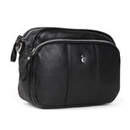 Assots 'Kew' Soft Nappa Genuine Leather Crossbody Bag - Black_8501582_2