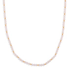 AAA High Lustre Japanese Akoya Pearl Beads Necklace (Size 20 Inch with 2 Inch Extender) with Lobster Clasp in Yellow Gold Plated Sterling Silver_8501734